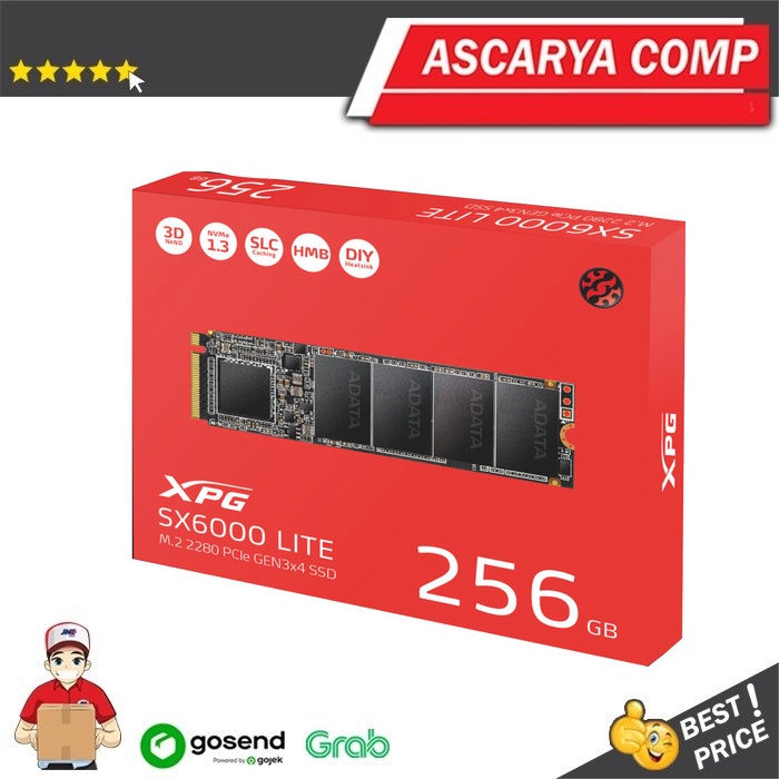 Adata SX6000 Lite 256GB M.2 NVMe
