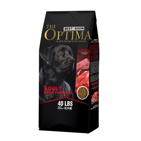 GOJEK Dog Food Optima Adult Beef 18.14kg / Makanan Anjing Optima