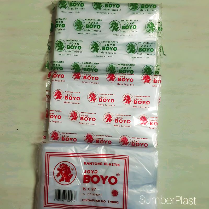 Plastik boyo/sayur | kantong plastik joyo boyo ukuran 1 kg