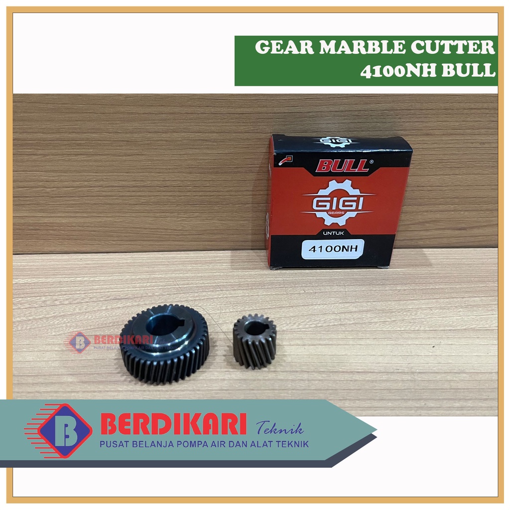GEAR GIR MERK BULL FOR MESIN MARBLE CUTTER KERAMIK 4100NH 4100 NH