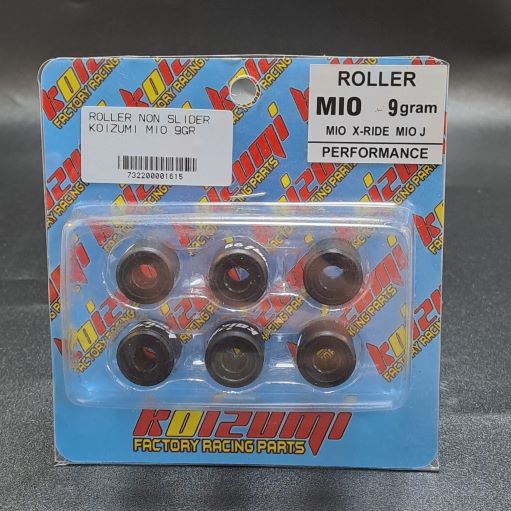 ROLLER UNTUK MOTOR YAMAHA X-RIDE-MIO-J 9G SET KOIZUMI