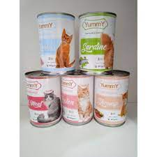 Makanan Kaleng Kucing Merk Yummy 400gr - Yummy Cat Canned Adult Kitten, makanan basah kucing
