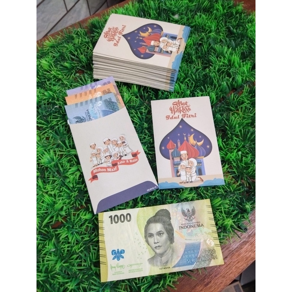 

(ISI 50PCS) AMPLOP LEBARAN KEKINIAN BISA TAMBAH NAMA / AMPLOP ANGPAU