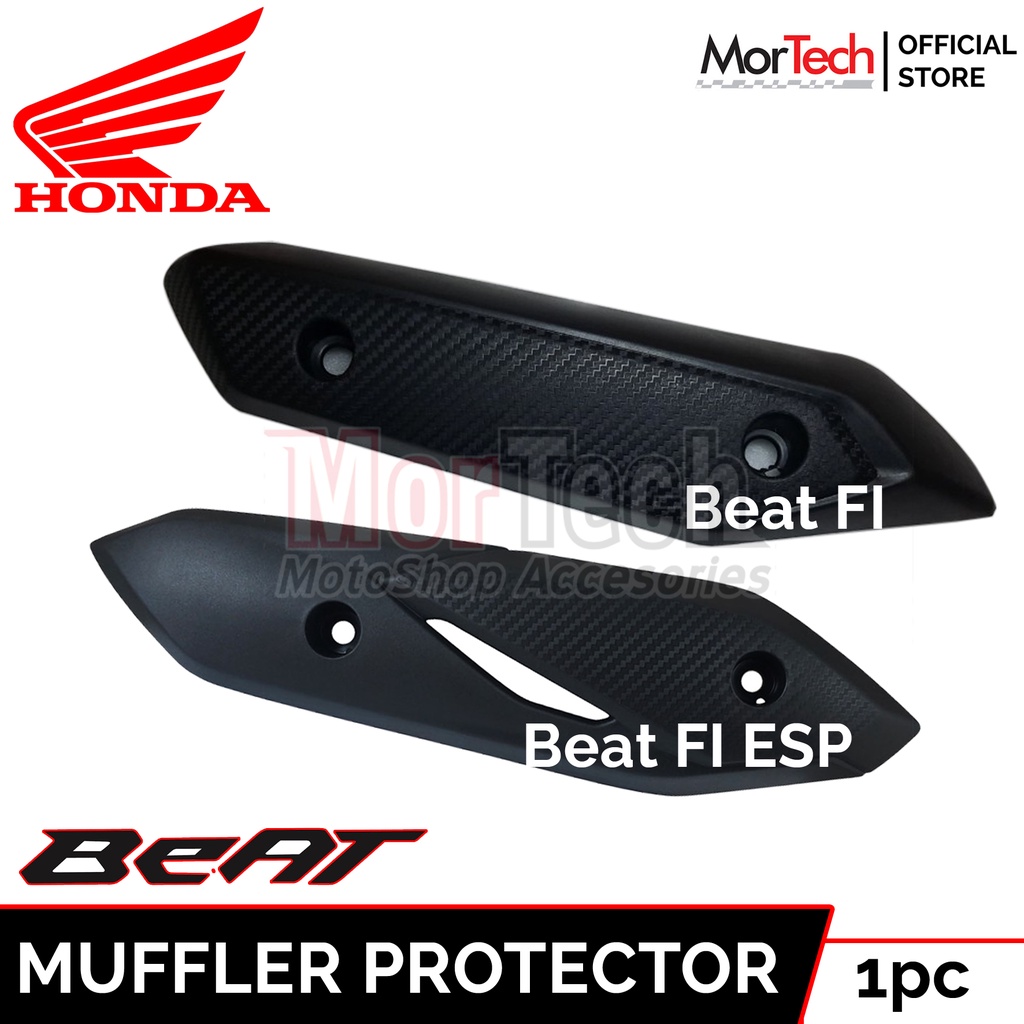 AHM Cover Tutup Tameng Knalpot Motor Beat FI 2013-2015 / Beat FI ESP Street 2016-2019 Original Honda