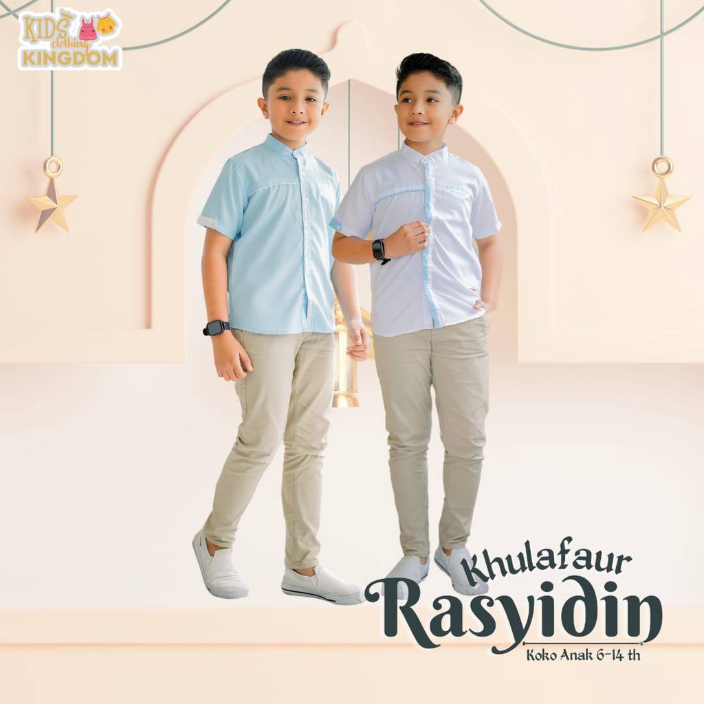 Koko anak Khulafaur Rasyidin by Kids Clothing Kingdom ( koko saja)