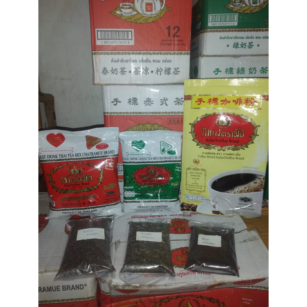 CHATRAMUE THAITEA GREENTEA COFFEE REPACK 100GR