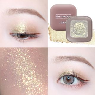 NOVO Glitter Eyeshadow Make up Shimmer Eyeshadow Pallette Waterproof ORIGINAL Novo Eyeshadow