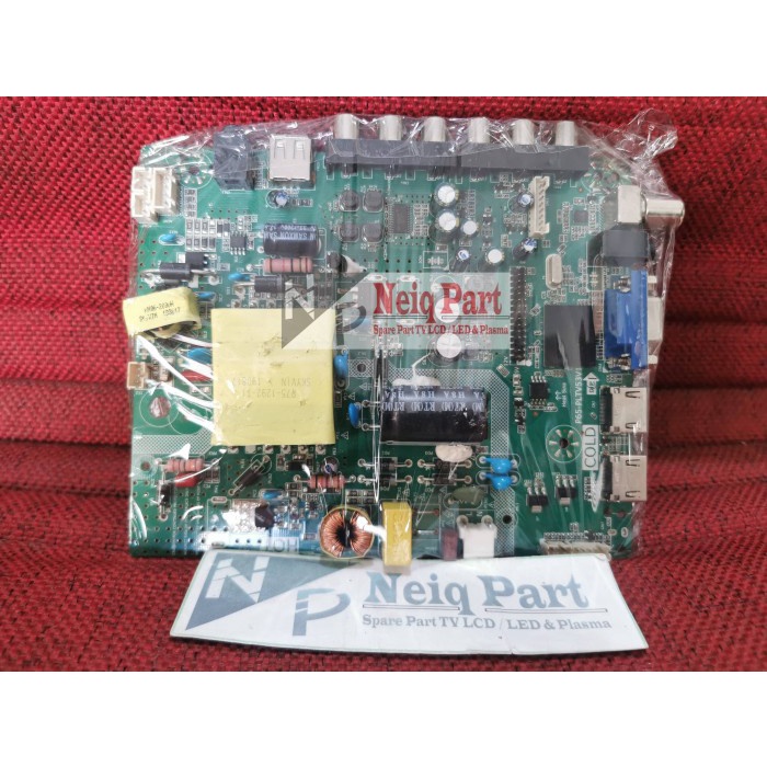 Mesin TV Polytron PLD 24D123NVG - Mobo MB Mainboard TV PLD 24D123