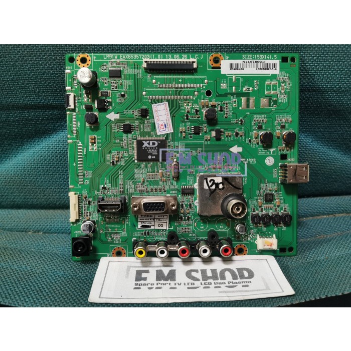 Mesin TV LG 24MN33A - Mobo MB Mainboard TV LG 24MN33 A