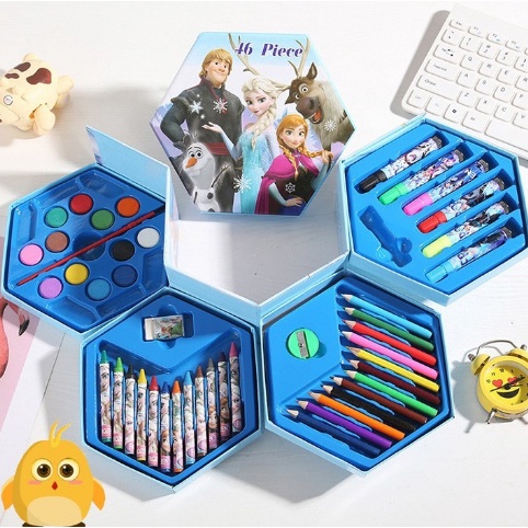 

Cat Air Alat Lukis Murah Satu Set Isi 46 Spidol / Pensil Warna Lengkap