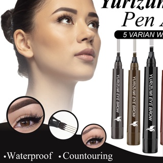 Pensil Alis Waterproof dan Tahan Lama Pensil  Alis Tint my 4 Pencil Alis Yurizumi Eyebrow