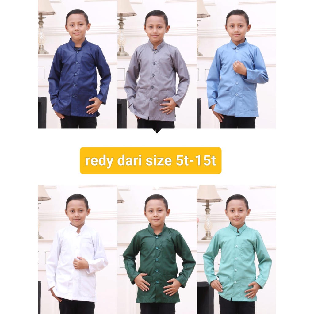 KOKO ANAK WARNA C SIZE 5 - 10