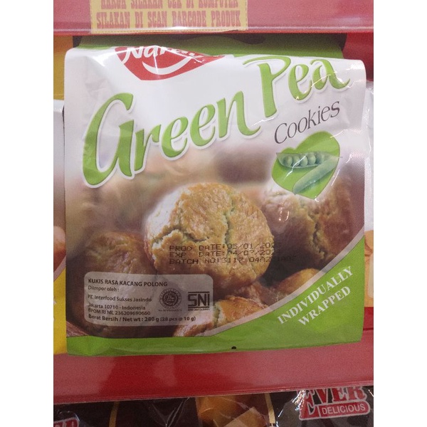 

NARAYA GREEN PEA COOKIES 280GR