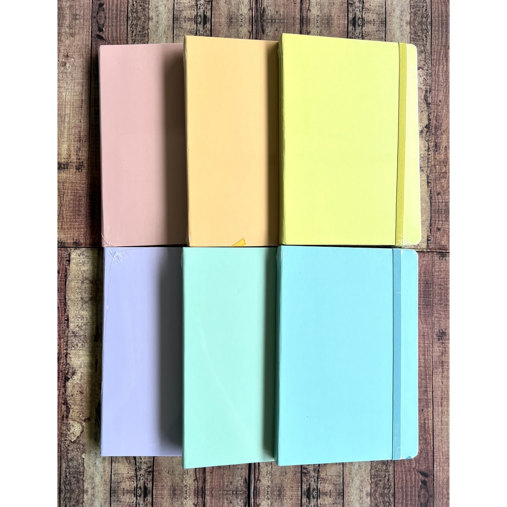 Agenda Hardcover Notebook - Notepad Warna Pastel Mikirei BG-653