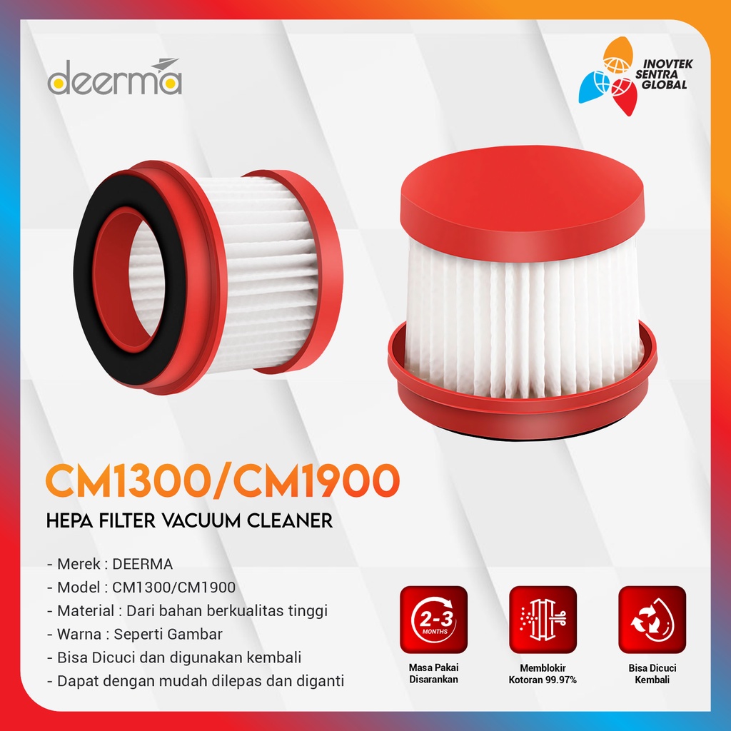 Hepa Filter For Deerma Vacuum Cleaner DX700, DX115C, DX118C, CM800