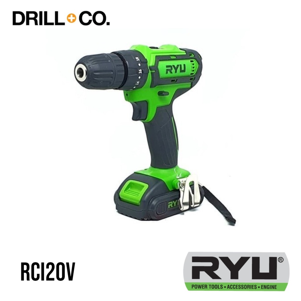 RYU RCI 20V Cordless Impact Drill / Mesin Bor Tembok Baterai