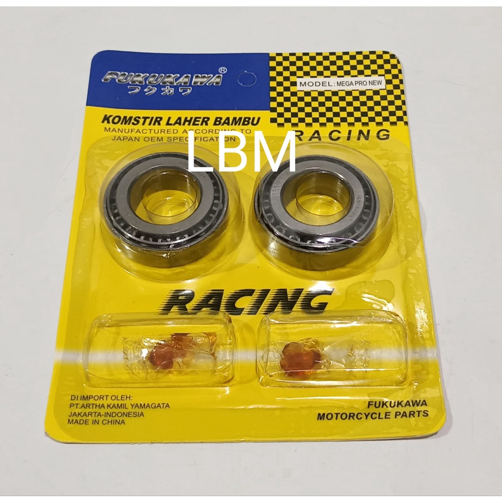 KOMSTIR BAMBU FUKUKAWA MEGA PRO NEW VERZA SONIC 150 BEARING KOMSTIR BAMBU CB150R CBR 150R