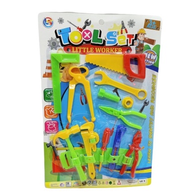 (COD) Jc MAINAN TOOLS SET LITTLE WOKER LE5