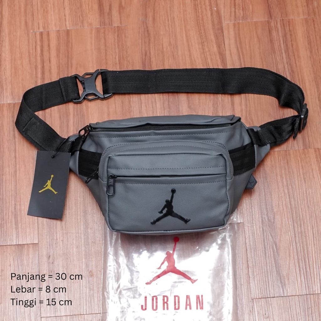 Waistbag Air Jord4n Waterproof Tas Pinggang Pria Mirror Original Import