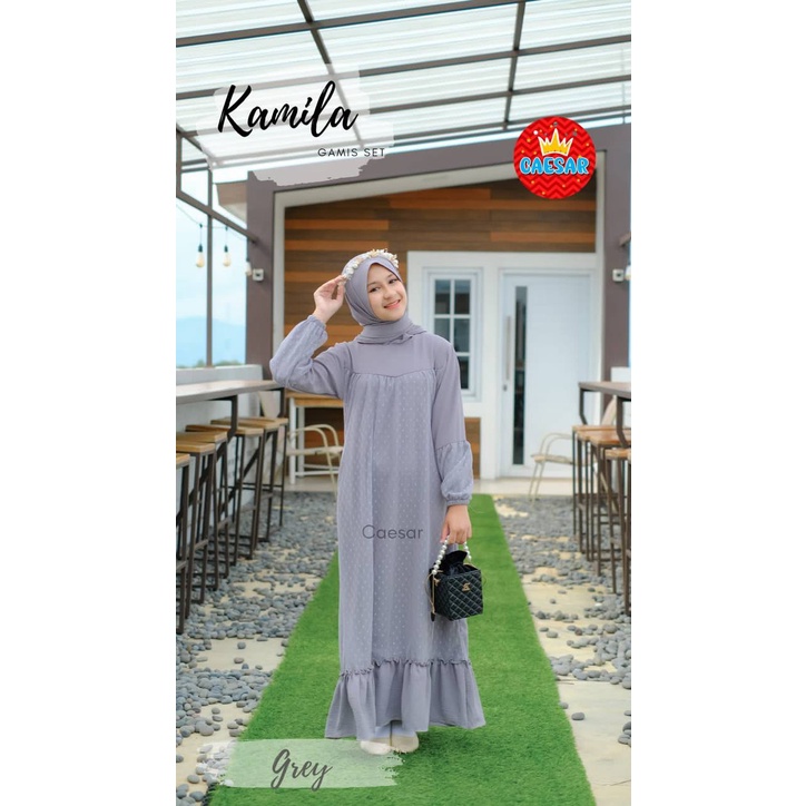 Set phasmina Gamis Remaja Kamila by Caesar