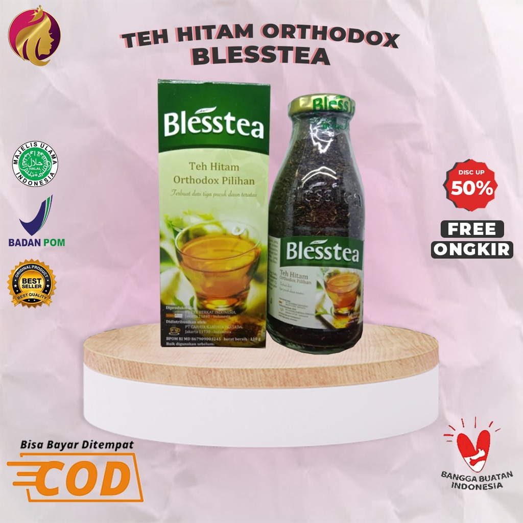 

Blesstea Teh Hitam Orthodox Original 110gr