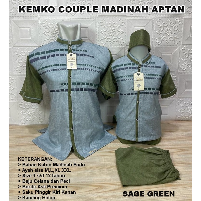 Baju Koko Anak Dan Ayah Couple Terbaru AGNINA