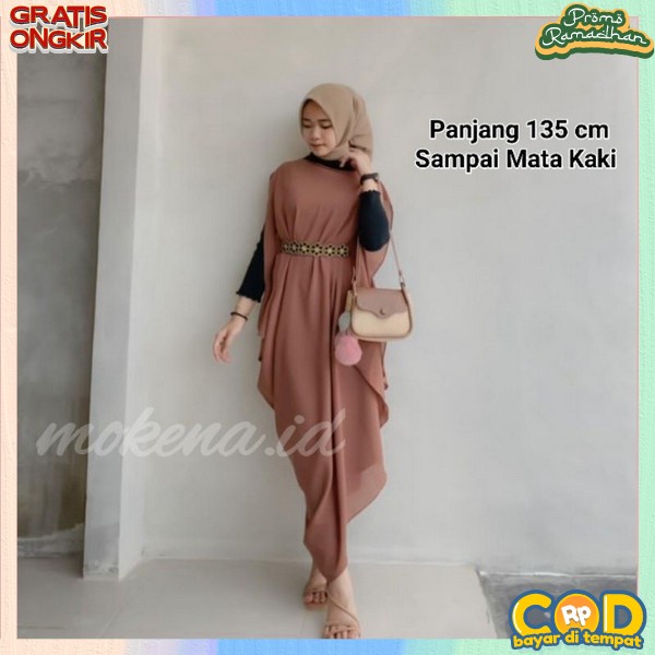 Kaftsn Kekinian Kafyan Waita Kondangan Laftan Dres Muslim Baju Muslimah Hari Raya Bj Idul Fitri Mode