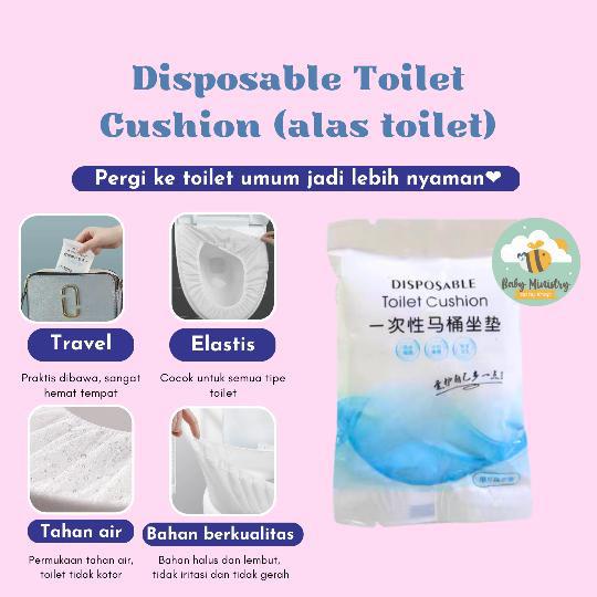 (NEW) DISPOSABLE TOILET CUSHION TRAVELING (ALAS TOILET) ANTI IRITASI / BANTALAN POTTY/ BANTALAN DUDUKAN TOILET / ALAS DUDUKAN TOILET/ TERLARIS/ TERMURAH / DISPOSABLE  / SEKALI PAKAI / TOILET UMUM/ KEBERSIHAN TOILET / ANTI IRITASI / MURAH/ ALAS TOILET