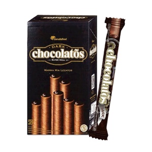 

GERY WAFER ROLL CHOCOLATOS DARK PCK 16/14g