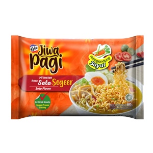 

KOBE JIWA PAGI MIE INSTANT SOTO SEGEER PCK 80g