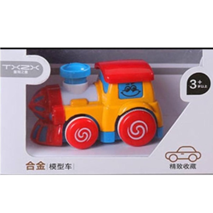 PROMO KKV - TXZX ALLOY INERTIAL TRAIN TX1304-1B / DIECAST MOBIL / MAINAN TERLARIS