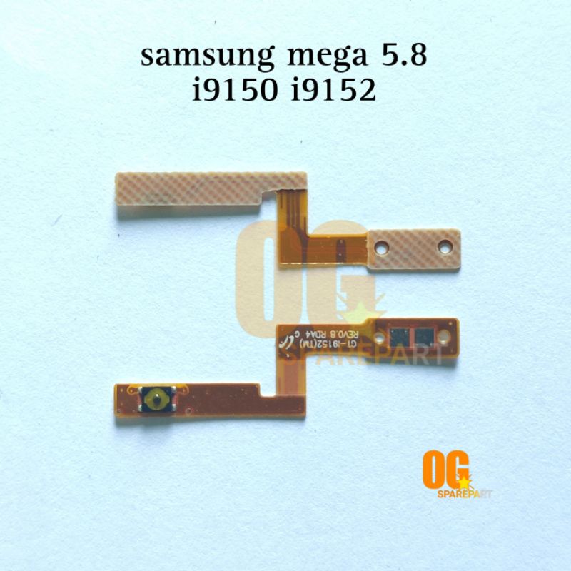 Flexible Power On Off Samsung mega 5.8 i915 i9152 Flexi Tombol Power