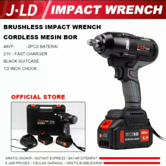 Terlaris Impact Wrench Jld88F 550Nm