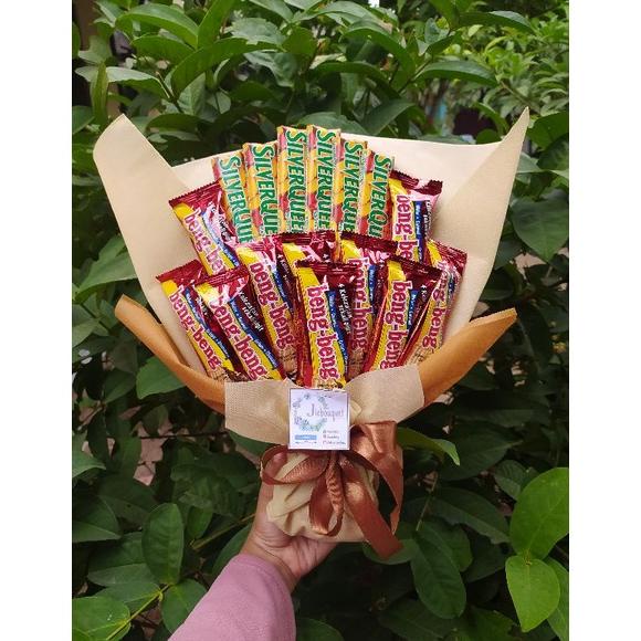 

(S) Buket Coklat/Paket/Bingkisan Snack Ulang Tahun/Ultah/ Wisuda/Kado/Hadiah/ Anniversary / Cewe Cheeksredstore