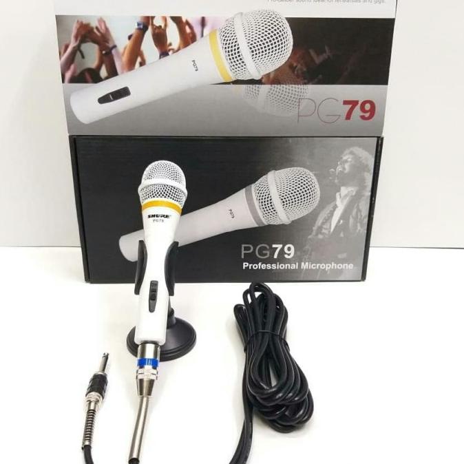 Mic Karaoke Vocal Shure PG79 rajaav77 Kualitas Baik