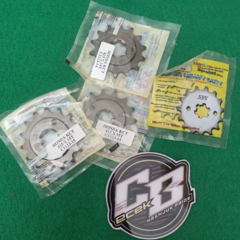 gear gir depan sss kct 415 ukuran 14 15 428 14 428 15 Gl Megapro Tiger herex sonic cb150