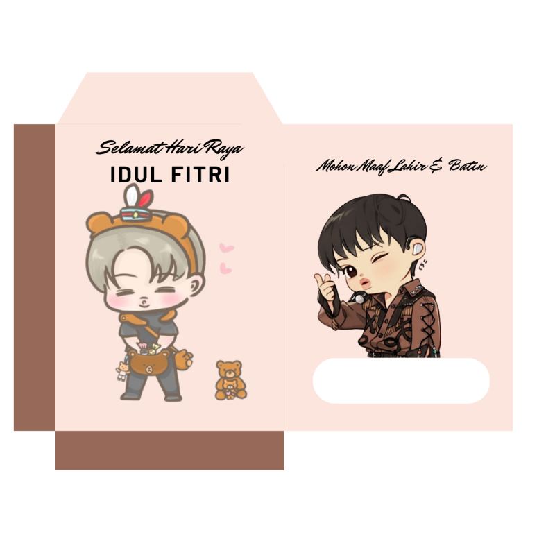

[PROMO]AMPLOP LEBARAN MEMBER EXO CHIBI FANART