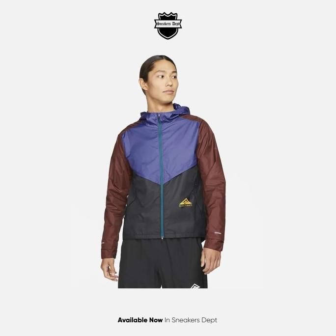 Jaket Pria NIKE WINDRUNNER JACKET BLUE BLACK MAROON ORIGINAL