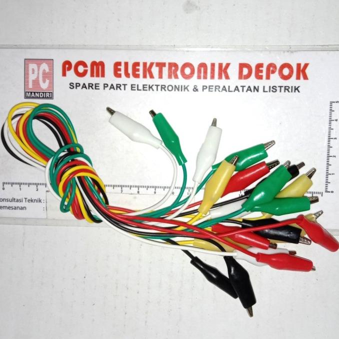 

Kabel Jepitan buaya Aligator Crocodile Clip Cable Jepit an pcmelektrob9090 Diminati Banget