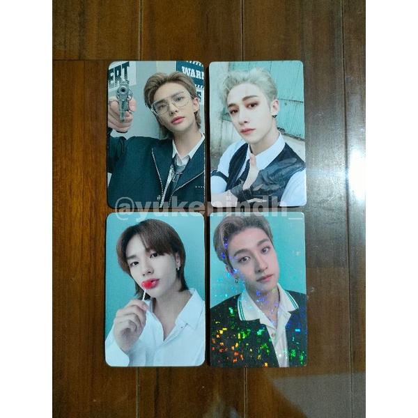 STRAY KIDS Hyunjin Mukor Maxident Bangchan Withfans Oddinary R1 Hyunjin MMT Maxident Bangchan SWKR C