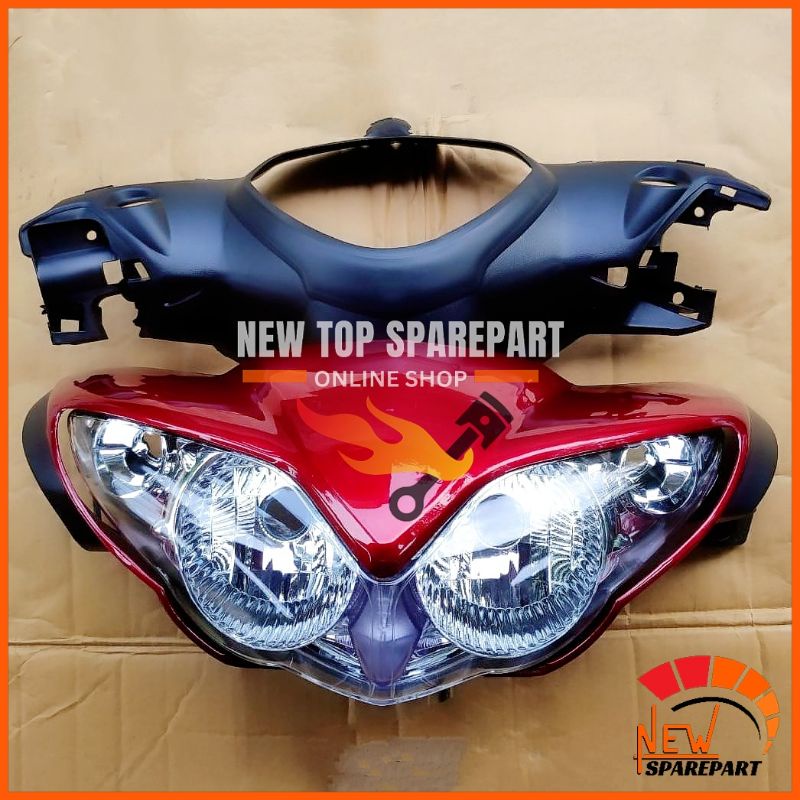 BATOK KEPALA DEPAN FULL SET YAMAHA JUPITER Z BURHAN MERAH