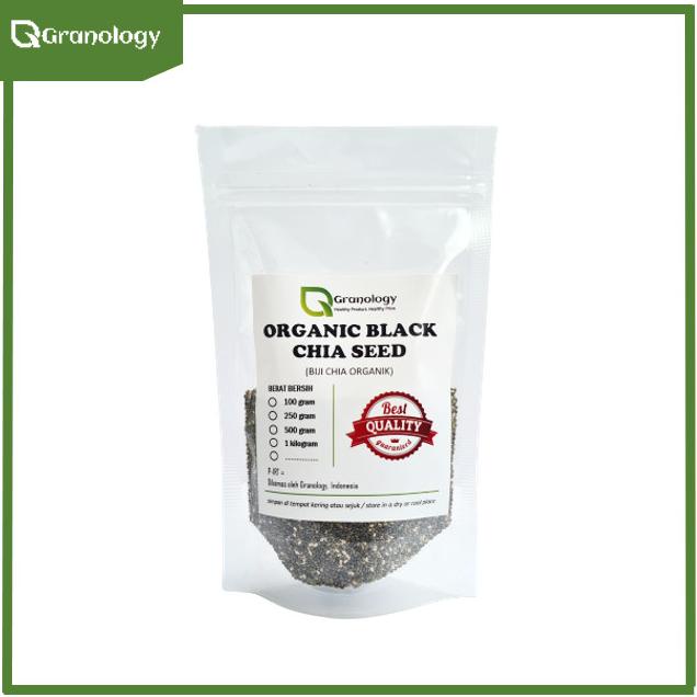 

PRODUK ORGANIC CHIA SEED PERU KUALITAS TERBAIK (100 GRAM) BY GRANOLOGY