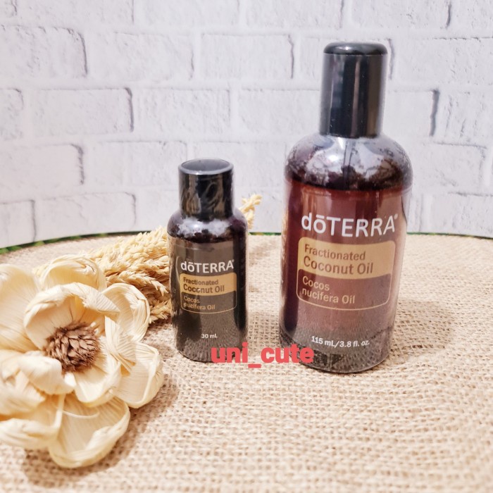 Terlaris Ready Fco Fractionated Coconut Oil Carrier Oil 115Ml Not V6 Doterra
