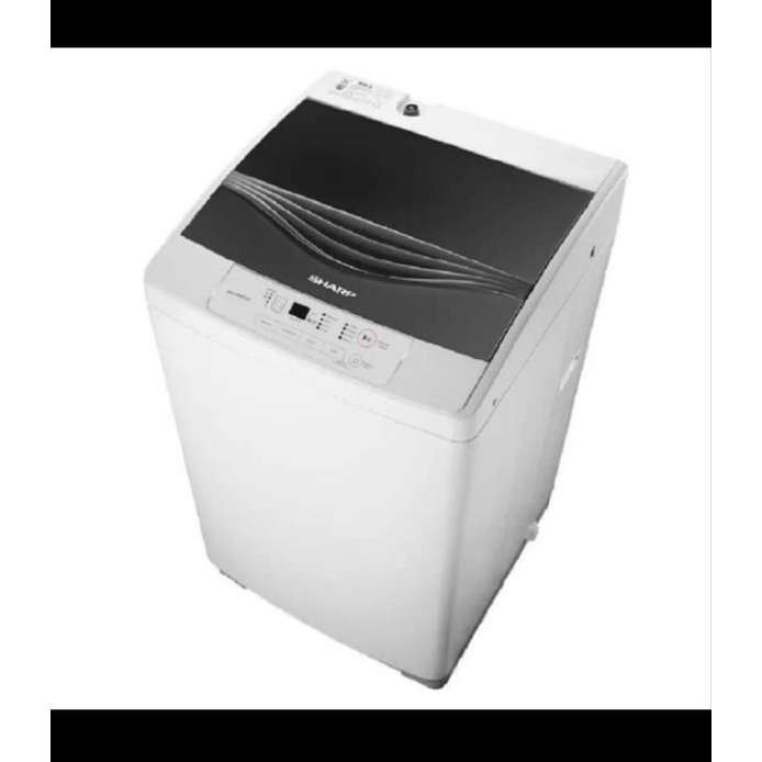 Sharp ES-F950P-GY Mesin Cuci Top Loading 7.5 Kg ESF950 Otomatis