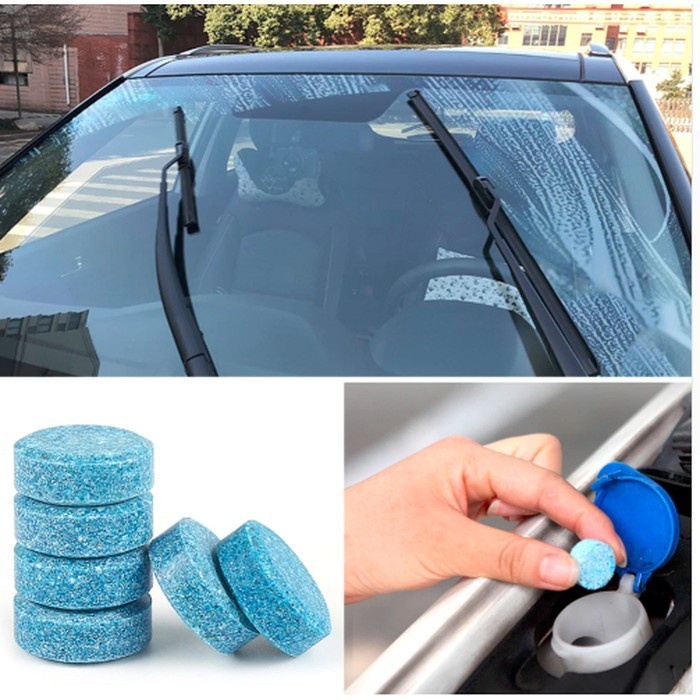 TOKO GROSIR KAPSUL/TABLET BLUESWEEP PEMBERSIH WIPER KACA MOBIL ISI 25
