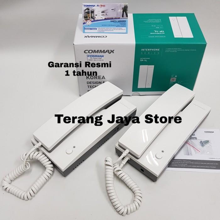 Terlaris Interphone Commax Tp-1L (2 Unit) Intercom Commax Tp-1L