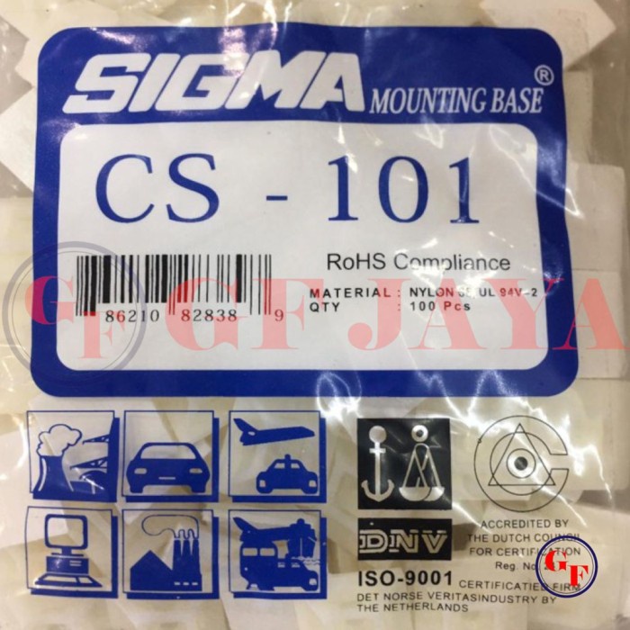 

Terlaris Tie Mount Sigma / Sigma Mounting Base Cs 101