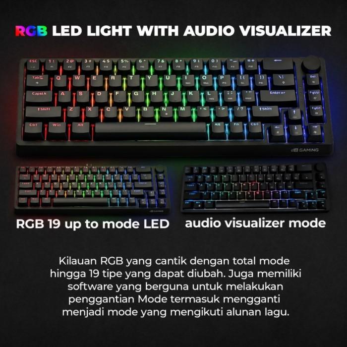 Digital Alliance Meca 6 Plus RGB - 65% with Knob Mechanical Keyboard