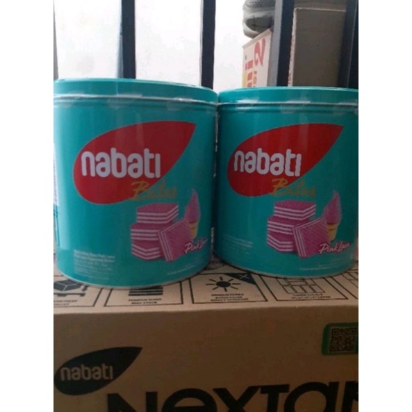 Bonitoop_ Nabati Wafer Pink Lava Kaleng