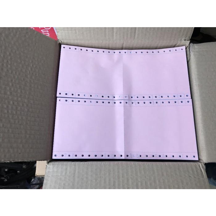 

paper print continuous form 9.5 x 11/2 2 ply kertas continuous